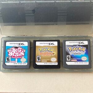 Nintendo DS Pokémon games & Big Brain Academy